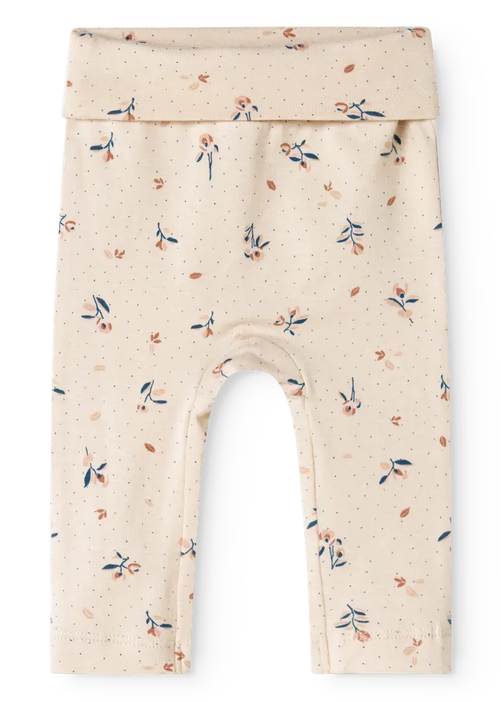 Piva Leggings - Roses - 50/0 MDR. | Barnkläder - Underdelar - Leggings | BabyMode