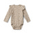 Långärmad Body Dicte - Beige Melange
