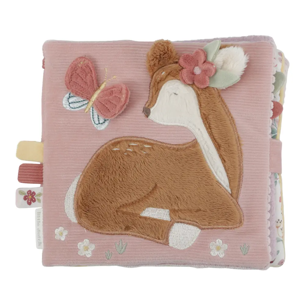 Filtbok Fairy Garden - Rosa | Leksaker - Böcker - Känn & kläm-bok | BabyMode