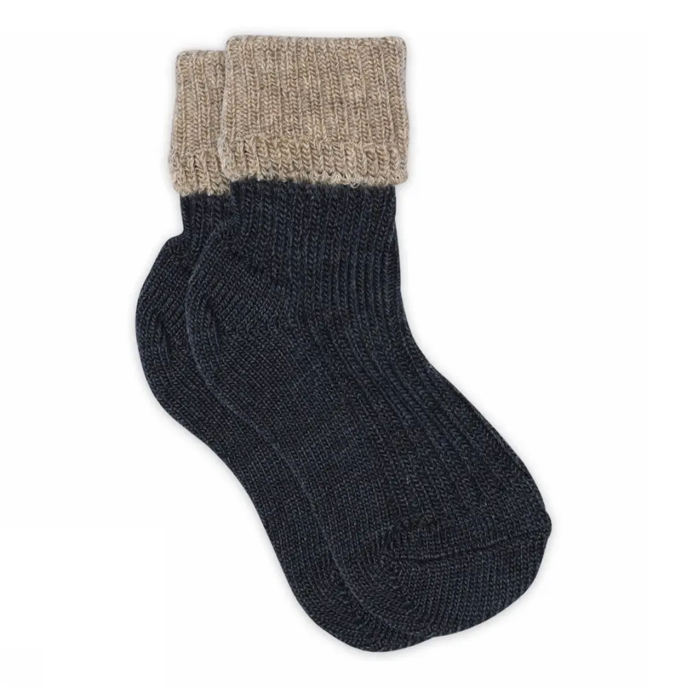 MP Denmark Aries Strumpor - Dark Denim Melange - 22/24