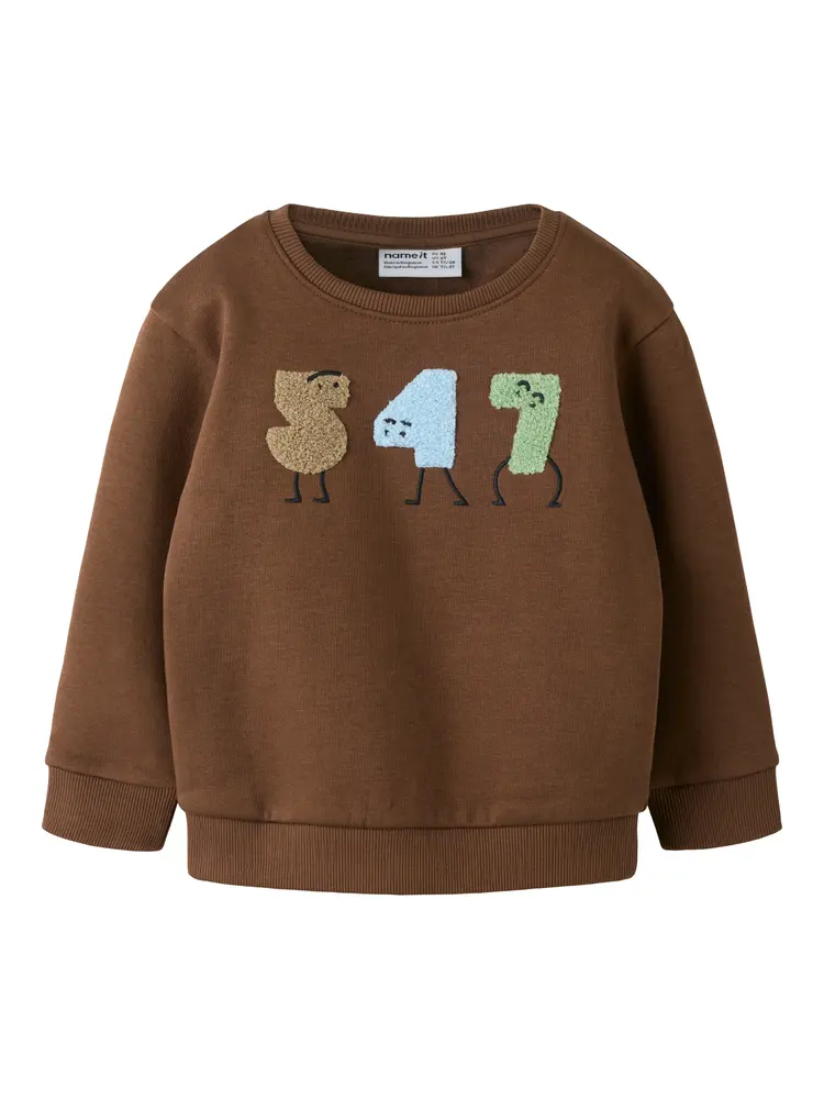 Name It Olav Sweatshirt - Pinecone - 116