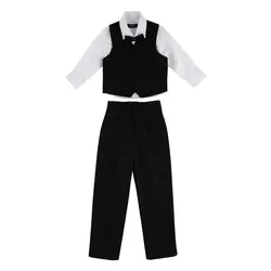 Fest Kit 4-Pack - Svart/Vit | Kläder - Temakläder - Festkläder & tillbehör | BabyMode