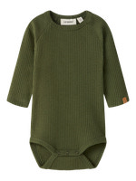 Lil' Atelier Rajo Meb Långärmad Body - Cypress