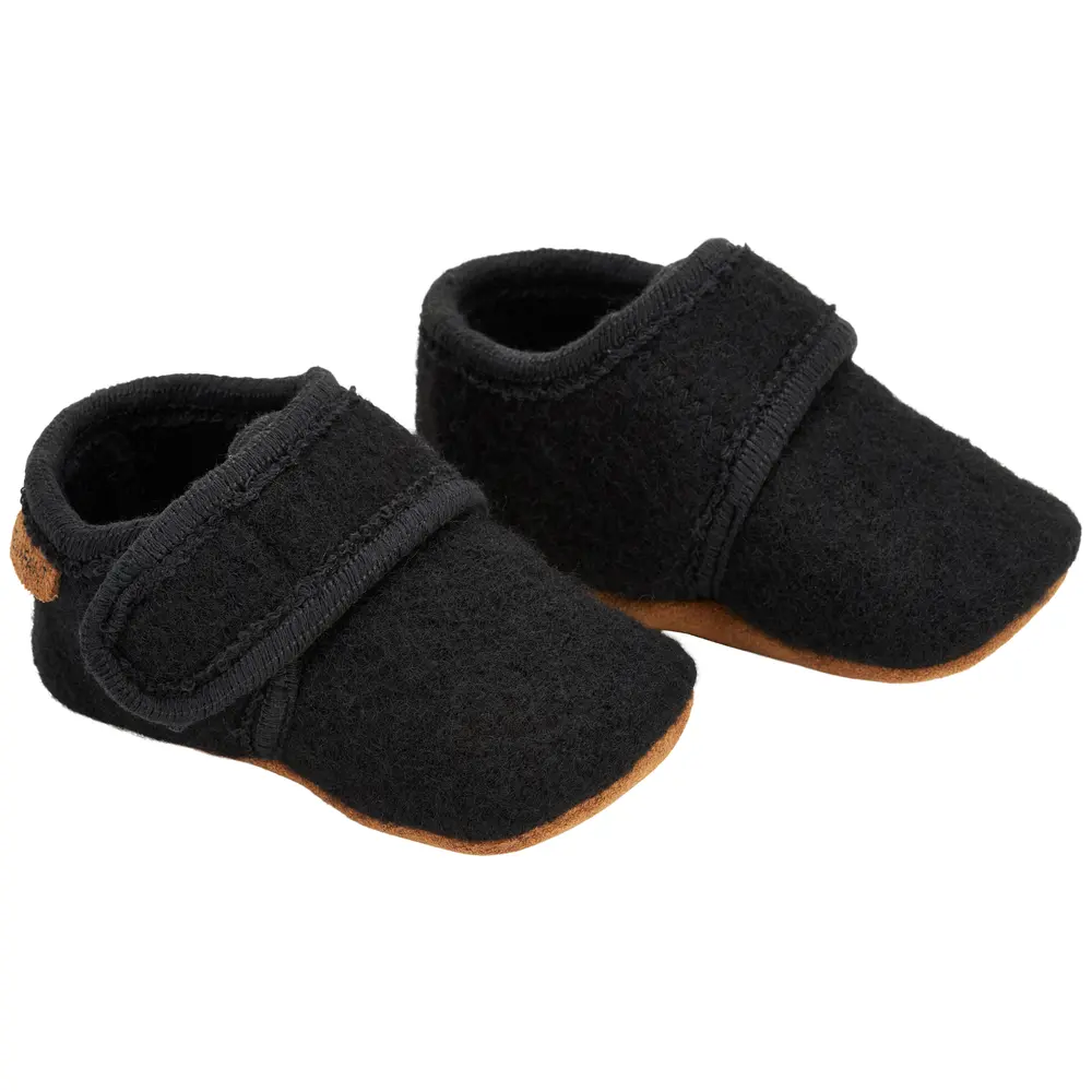 Ulltofflor - Black - 19/20 | Barnskor - Inneskor & tofflor - Ulltofflor | BabyMode