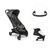 Bugaboo Butterfly 2 med Bygel och Regnskydd - Black/Forest Green