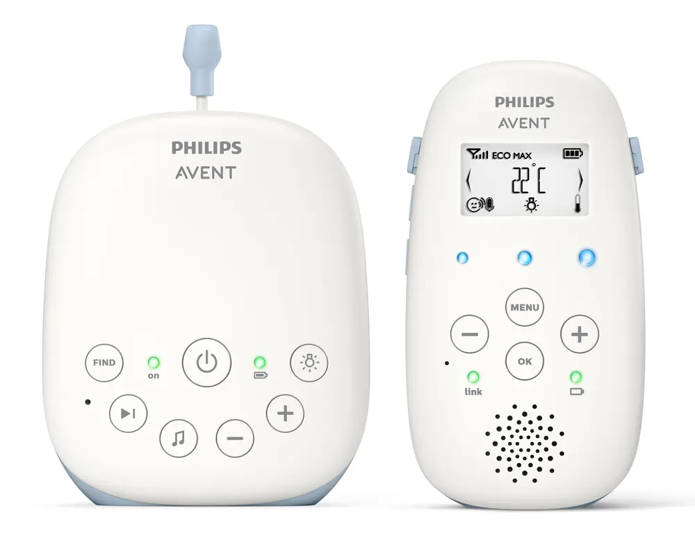 Philips Avent Babymonitor med Temperatursensor & Vaggvisor | Baby & Barn - Barnsäkerhet - Babyvakter & babymoniter | BabyMode