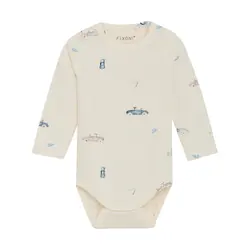 Långärmad Body - Rain Washed | Kläder - Bodys & overaller - Långärmad body | BabyMode