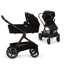 Demi Next inkl. liggdel - Caviar | Barnvagnar | BabyMode