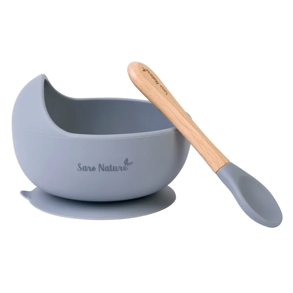 Saro Nordic Wave Matset - Mist | Baby & Barn - Äta - Barnserviser | BabyMode