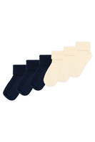 MiniPop Mee Bamboo Strumpor 6-Pak - Navy