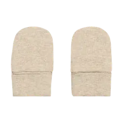 Babyvantar - Silver Mink Melange | Kläder - Mössor, vantar och tossor - Vantar & handskar - Stickade vantar & mössor | BabyMode