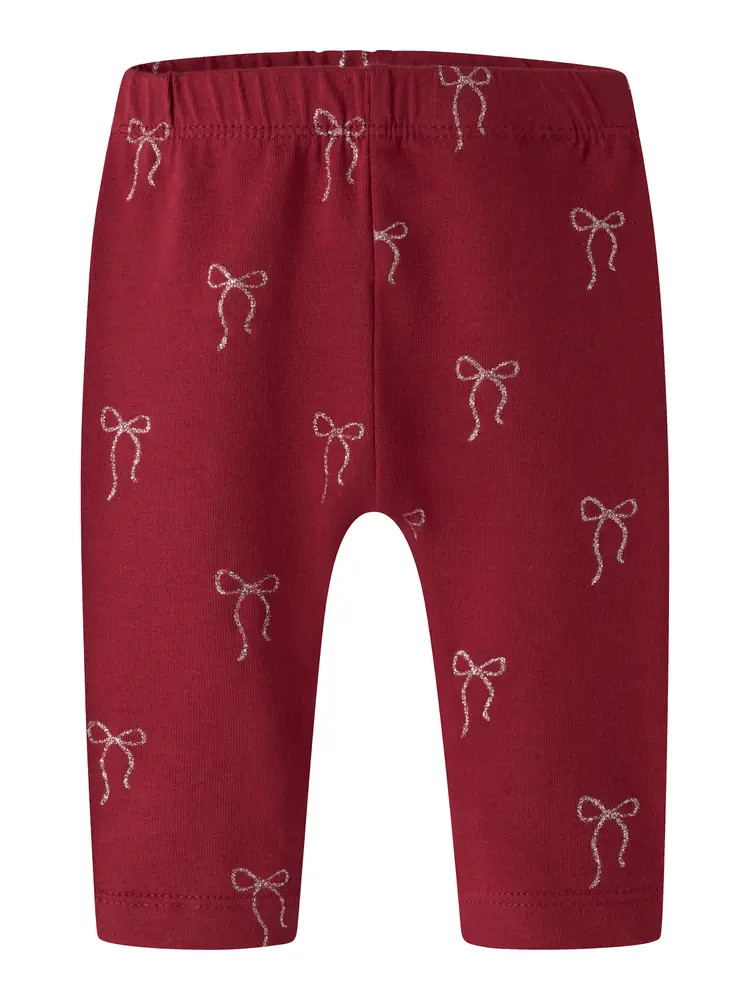 Name It Ratia Leggings - Red Dahlia - 80