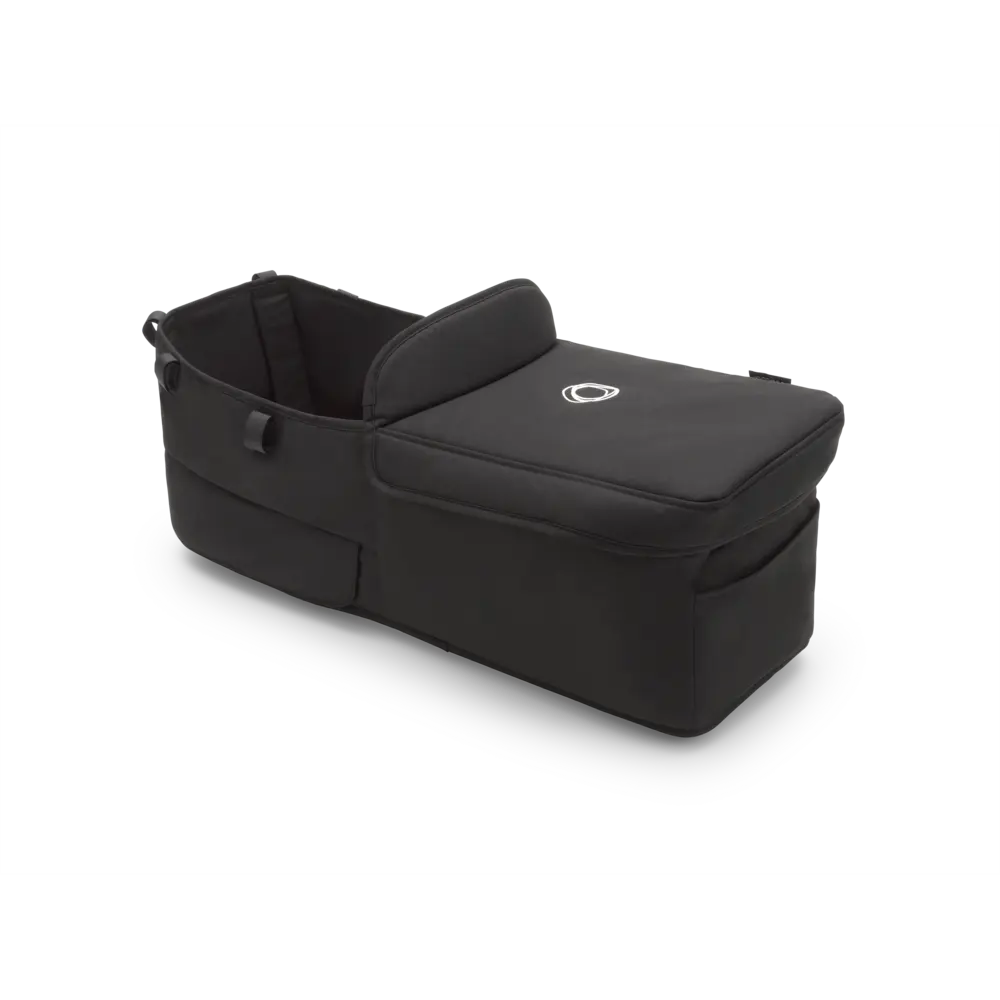 Bugaboo Donkey 5 Liggdelsklädsel - Midnight Black | Barnvagnar - Syskon- & tvillingvagnar - Tillbehör till syskonvagnar | BabyMode