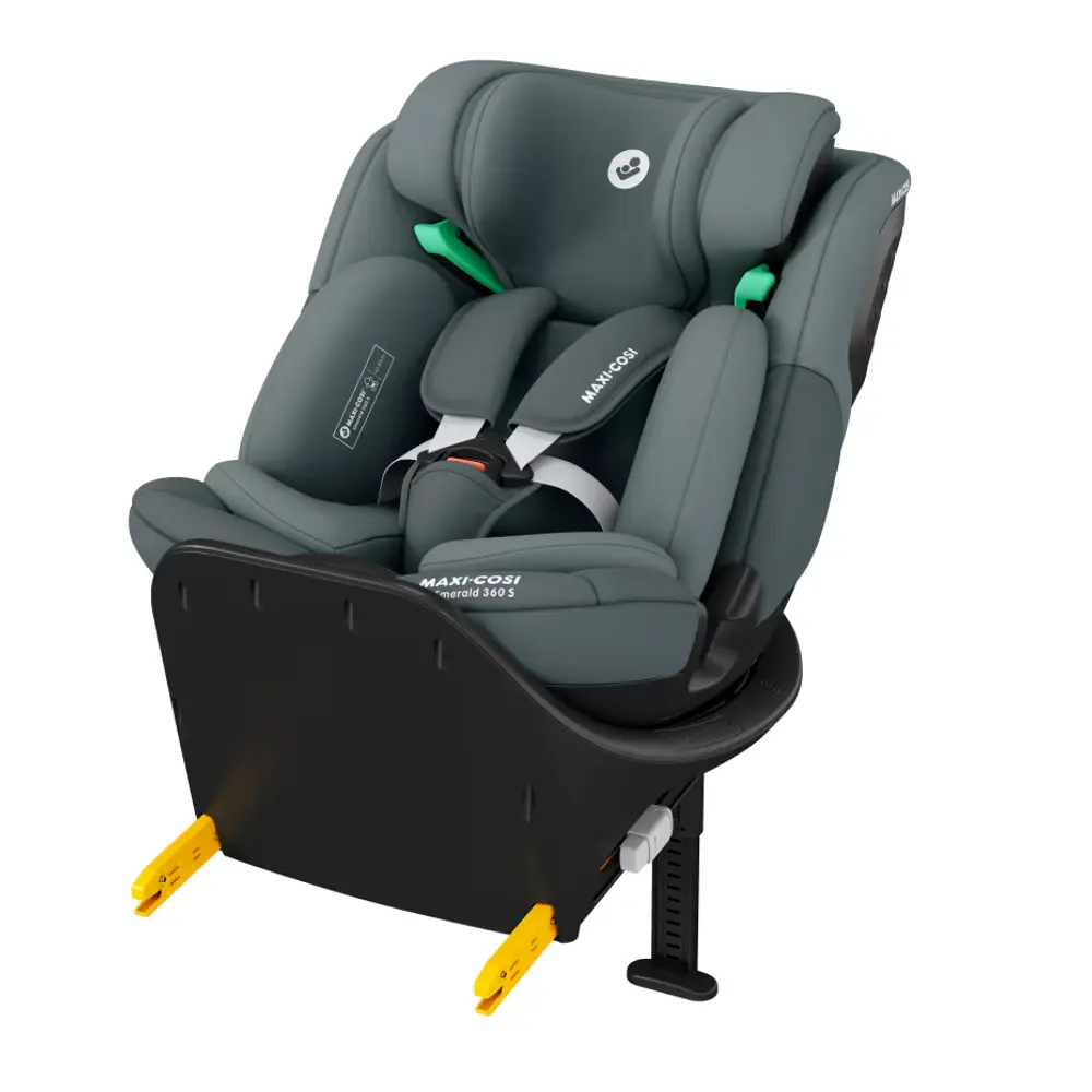 Maxi-Cosi Emerald 360 S Bilbarnstol - Tonal Graphite | Bilbarnstolar - Bakåtvända bilbarnstolar 9-36 Kg - Bakåtvända bilbarnstolar upp till 36 kg | BabyMode