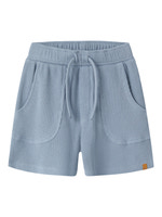 Lil' Atelier Harun Sweat Shorts - Dusty Blue