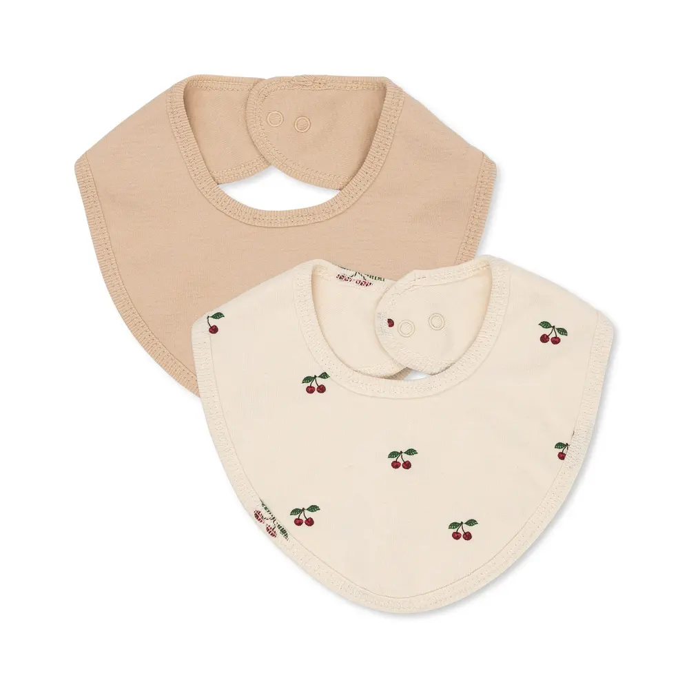 Dregglisar 2-pack - Cherry - ONE SIZE | Barnkläder - Tillbehör accessoarer - Dregglisar | BabyMode
