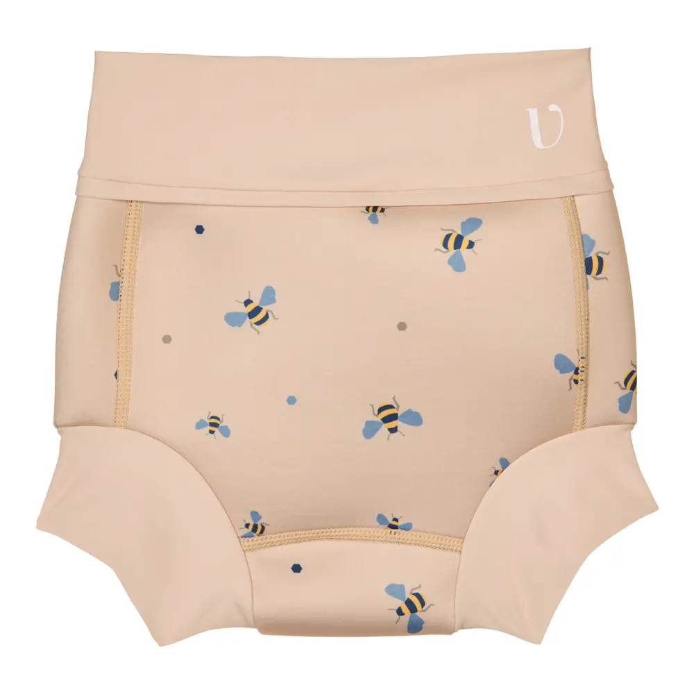 Badblöja neopren - Honeybee - Beige - 1-2 ÅR | Barnkläder - Badkläder - Badblöjor | BabyMode