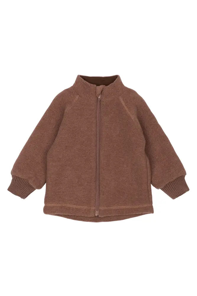 Ull Cardigan - Burlwood - 80 CM