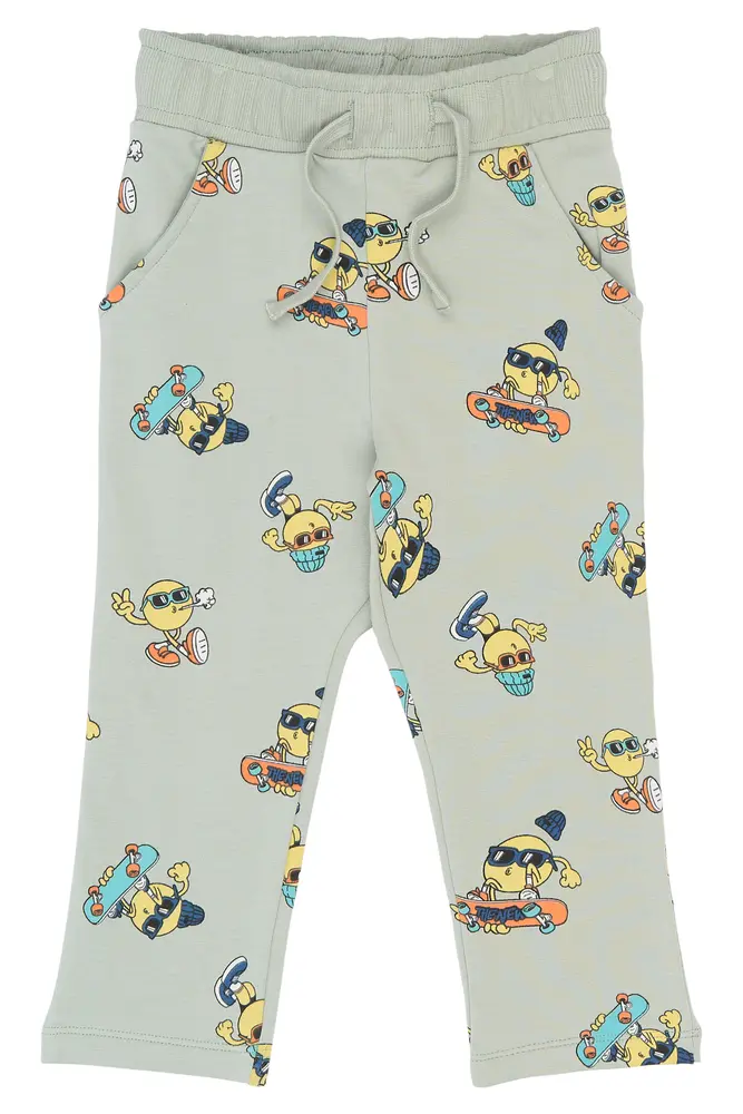 Santiago Sweatpants - Aqua Gray - 104 | Barnkläder - Underdelar - Byxor | BabyMode