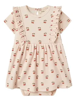 Kortärmad Bodyklänning Lavo Ena - Silver Peo | Kläder - Toppar - Klänningar - Bodyklänningar | BabyMode