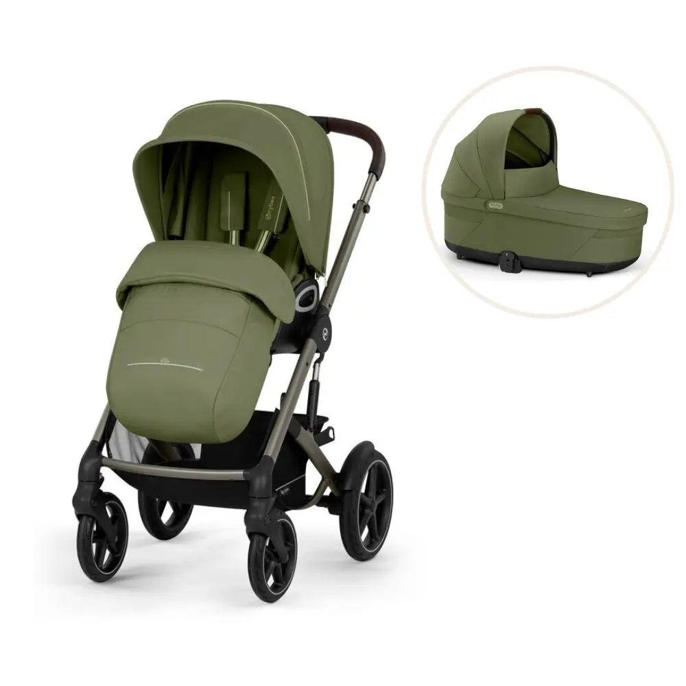 Cybex Talos S Lux 2026 Barnvagn - Moss Green