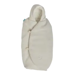 Barnvagnsoverall - Teddy White | Barnvagnar - Barnvagnstillbehör - Babynest med handtag | BabyMode