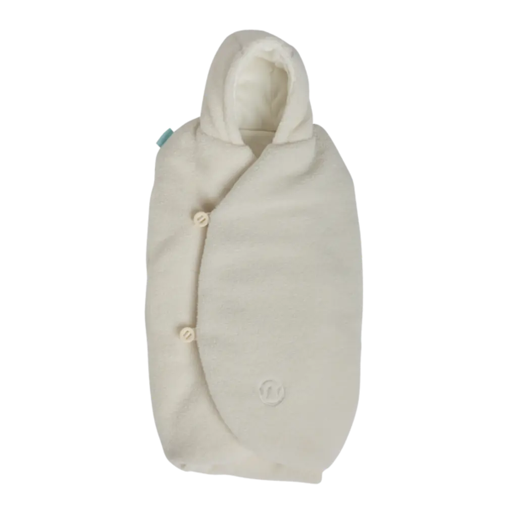 Najell Barnvagnsoverall - Teddy White | Barnvagnar - Barnvagnstillbehör - Baby nest med handtag | BabyMode