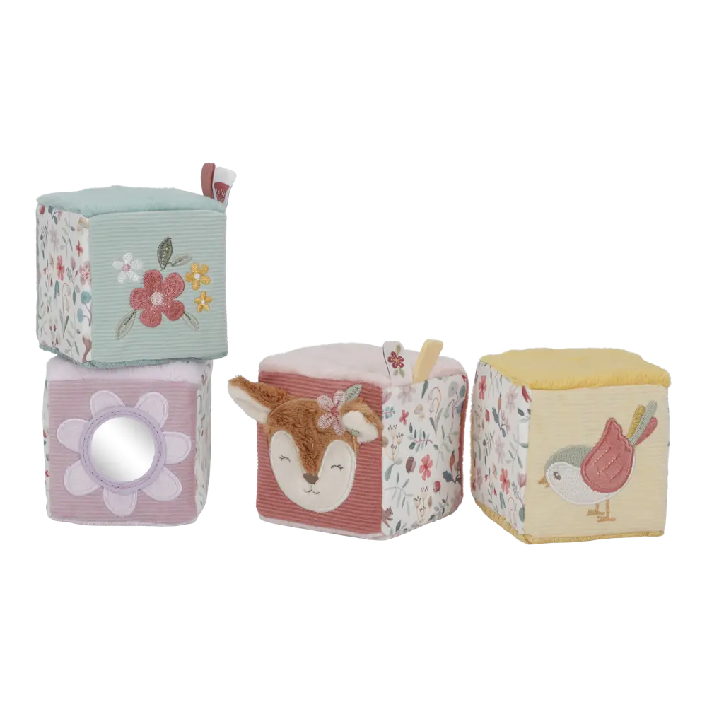 Aktivitetstärningar 4st Forest Friends - Rosa | Leksaker - Babyleksaker - Aktivitetsleksaker | BabyMode