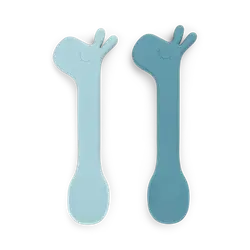 Skedar 2-pack Lalee - Blue | Baby & Barn - Äta - Bestick | BabyMode