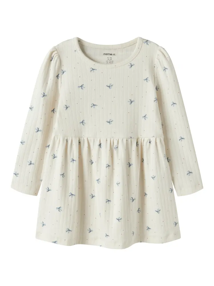 Name It Kathlen Klänning - Antique White - 92 | Barnkläder - Toppar - Klänningar - Klänningar | BabyMode