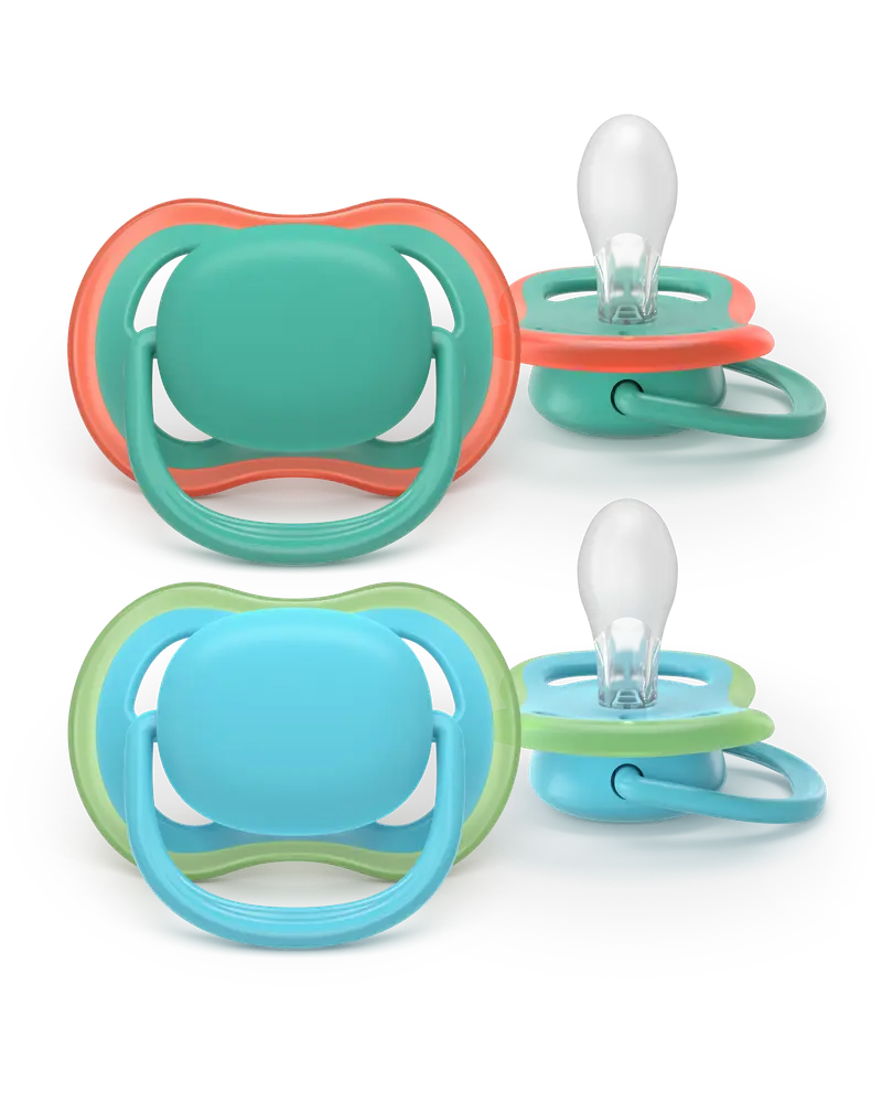 Ultra Air napp, 6–18 m, grön/blå | Baby & Barn - Sköta - Nappar | BabyMode