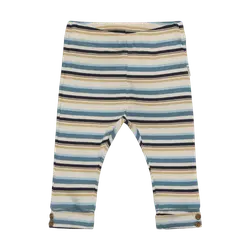 Rib Byxor m. Ränder - Moonstone | Kläder - Underdelar - Byxor | BabyMode