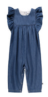Molo Fifi Hängselbyxor - Mid Blue Wash