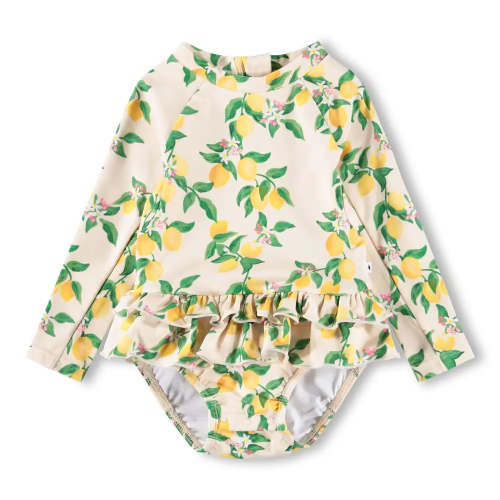 Narice Baddräkt - Mini Citrus - 92/98 | Barnkläder - Badkläder - Baddräkter & bikinis | BabyMode