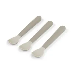 Foodie greppvänlig babysked 3-pack Sand | Baby & Barn - Äta - Bestick | BabyMode
