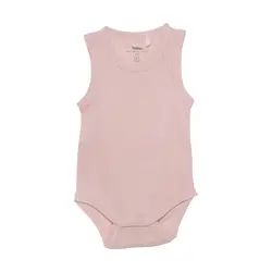 Ullbody utan ärmar - Starling Melange | Kläder - Ull - Ullbodys | BabyMode