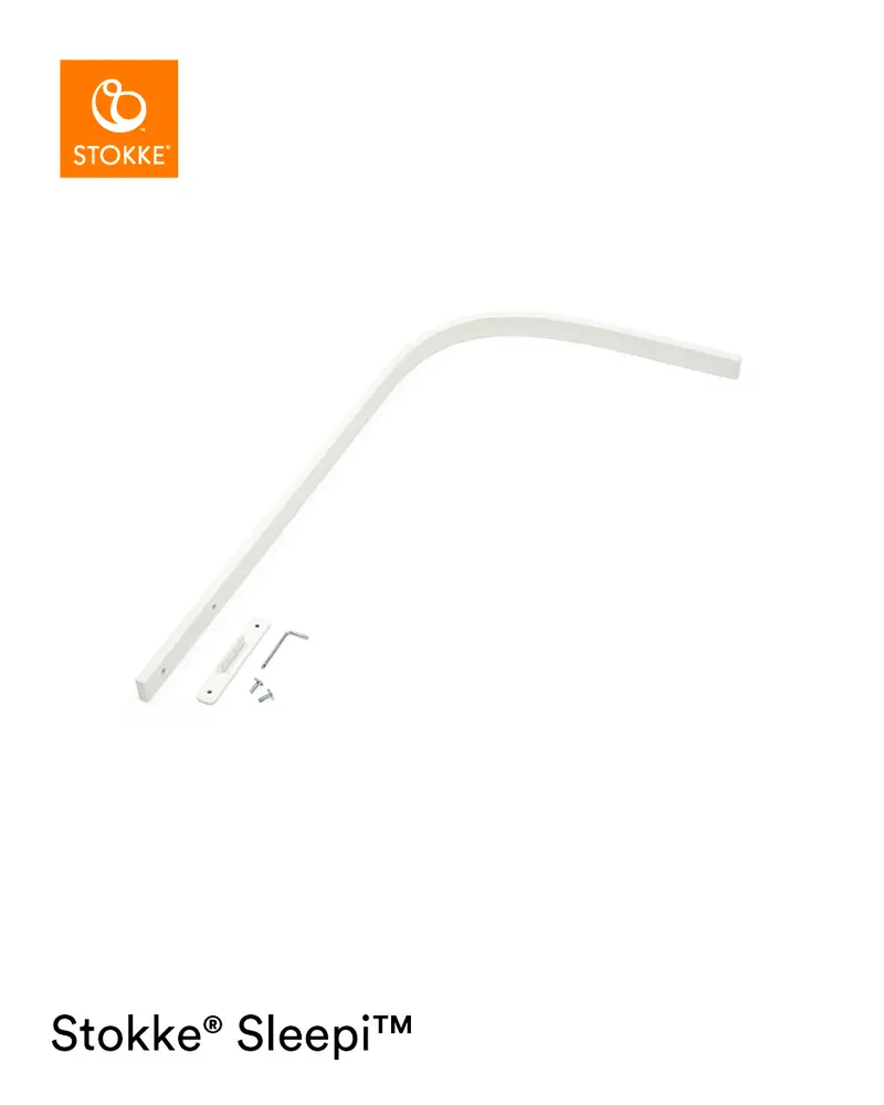 Stokke® Sleepi V3 Stativ Sänghimmel - White | Barnrum - Textilier - Sänghimmel & stativ | BabyMode