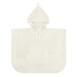 Poncho - Vanilla Cream - Oeko-Tex | Baby & Barn - Sköta - Badrockar, ponchos & badlakan | BabyMode