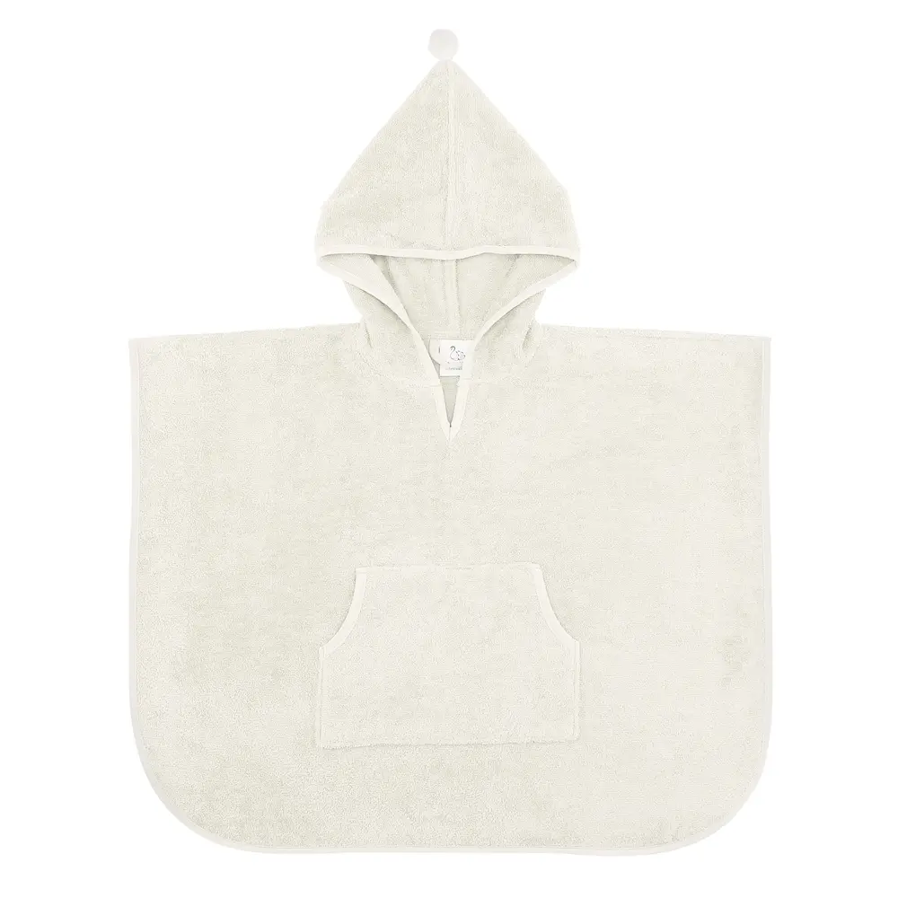 Poncho - Vanilla Cream - Oeko-Tex | Baby & Barn - Sköta - Badrockar, ponchos & badlakan | BabyMode