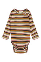 Långärmad Body Randig - Nostalgic Rose Multi Stripe