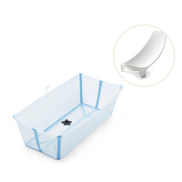 Flexi Bath XL inkl. newborn stöd - Ocean blue