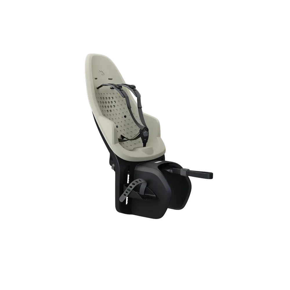 Thule Yepp 2 Maxi Cykelsits - Rack Mount - Soft sand | Baby & Barn - Barnsäkerhet - Cykelstolar & hjälmar | BabyMode