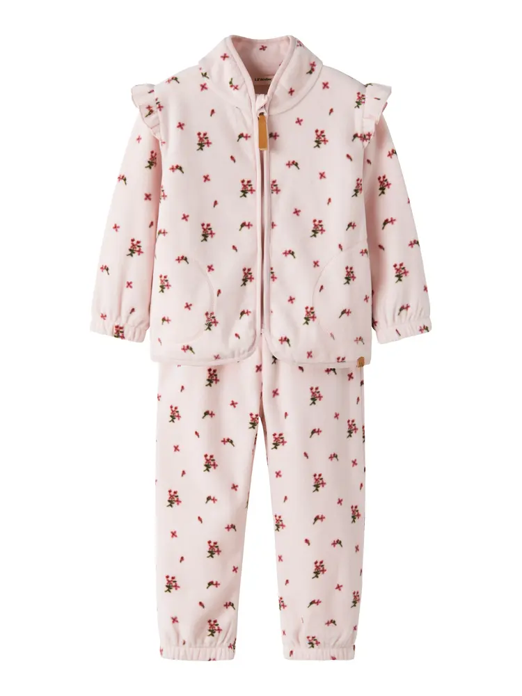 Lil' Atelier Laspektra Fleece Set - Hushed Violet - 110