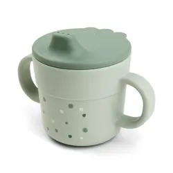Pipmugg Happy Dots - Green | Baby & Barn - Äta - Träningsmuggar & flaskor | BabyMode