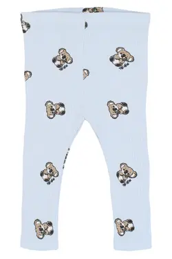 Topper Rib Leggings - Heather AOP | Barnkläder - Underdelar - Leggings | BabyMode