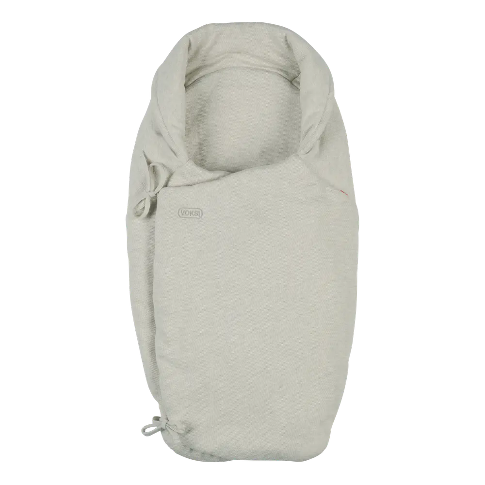 Voksi® Wool Wrap Sovpåse - Misty Green | Barnvagnar - Barnvagnstillbehör - Åkpåsar | BabyMode