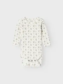Gago Långärmad body - Coconut Milk | Kläder - Bodys & overaller - Långärmad body | BabyMode