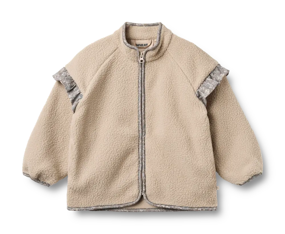 Wheat Ellena Fleecejacka - Grey Moon - 104