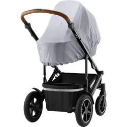 Smile Myggnät - Silver | Barnvagnar - Barnvagnstillbehör - Regnskydd & myggnät | BabyMode