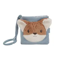 Tygbok Forest Friends - Blå | Leksaker - Böcker - Känn & kläm-bok | BabyMode